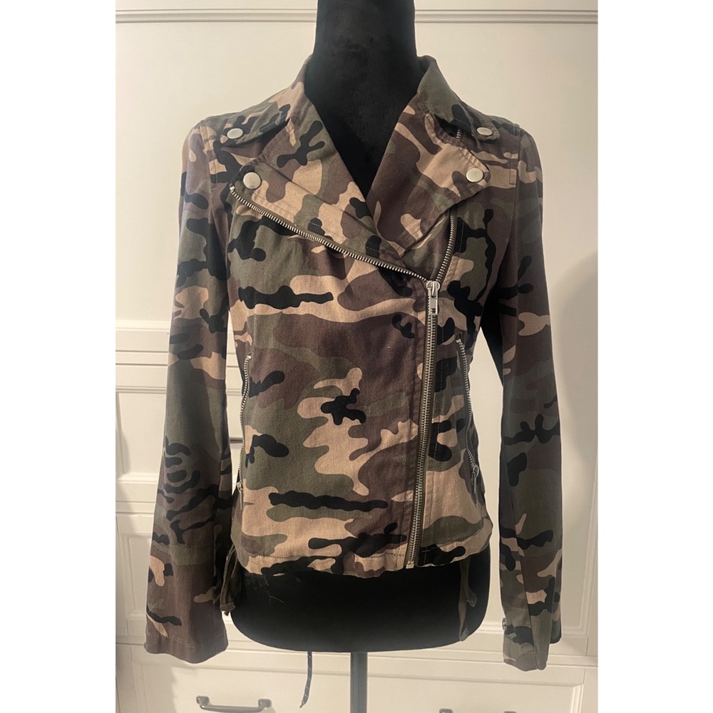Shinestar Green and Brown Utility Jacket